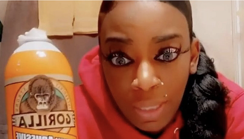 'It Does Move': Tessica Brown Leaves Social Media Users Astonished With New Hair Growth Video Following Her Gorilla Glue Incident